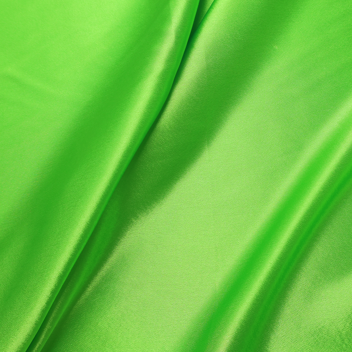 Crepe Back Satin Bridal Fabric(#CBS01) - Yellow Green / by Yard
