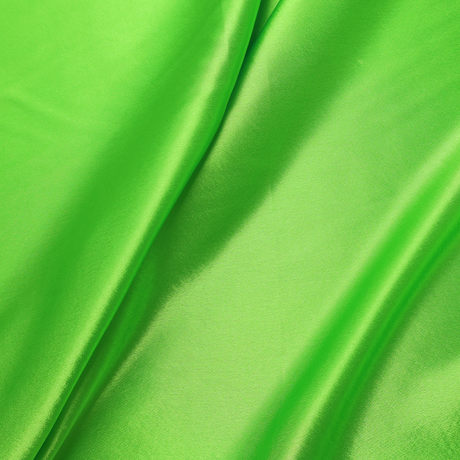 Crepe Back Satin Bridal Fabric(#CBS01) - Yellow Green / by Yard