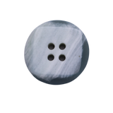 BARBIZON Button: Slate Gray(#6526), 4-Hole, 3 Sizes, by Dozen(12 pcs)/Gross(144 pcs)