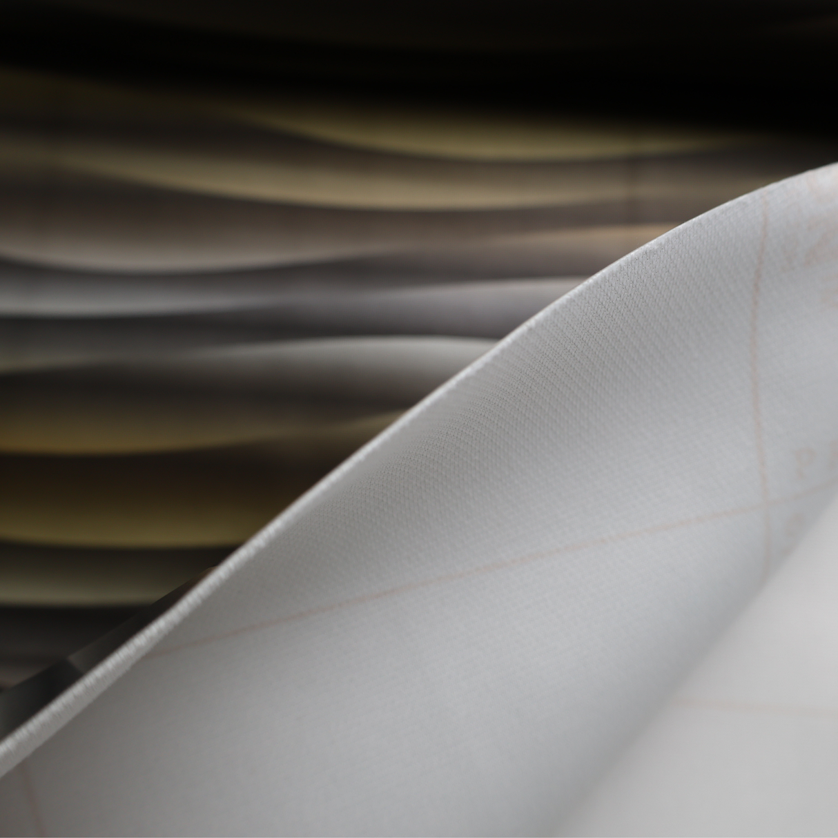 Vinyl Faux Leather Upholstery Fabric - Gradient Wave (4Colors)