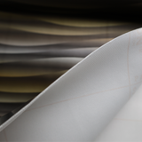 Vinyl Faux Leather Upholstery Fabric - Gradient Wave (4Colors)