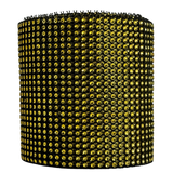 Rhinestone Mesh Rolls: 9 Colors, W: 4.75 Inches, L: 10 Yards, 24 Rows
