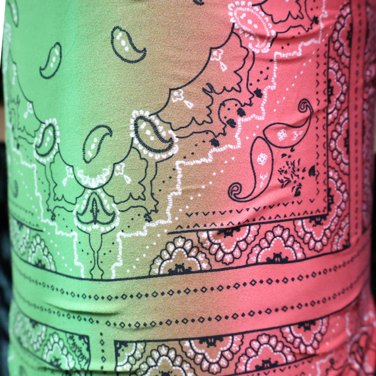 Double Brushed Jersey Knit Fabric/Paisley Bandana Print Fabric (4 Styles) - By the Yard