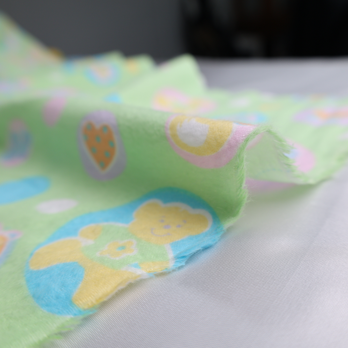 100% Cotton Flannel Fabric/7Type Cartoon Printed For Baby-  By the Yard