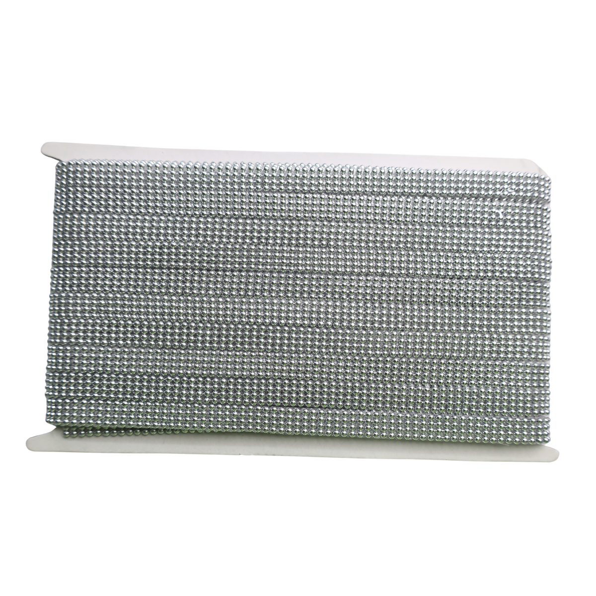 Silver Rhinestone Trim- 0.5 Inch/10YDS (#SIL18)