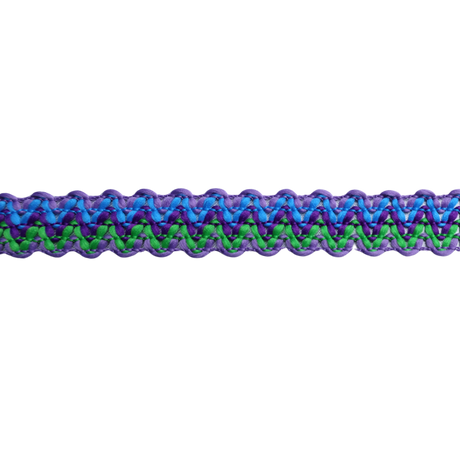 Multicolor Braided Polyester Trim – 3/4" Wide (12 Yards)