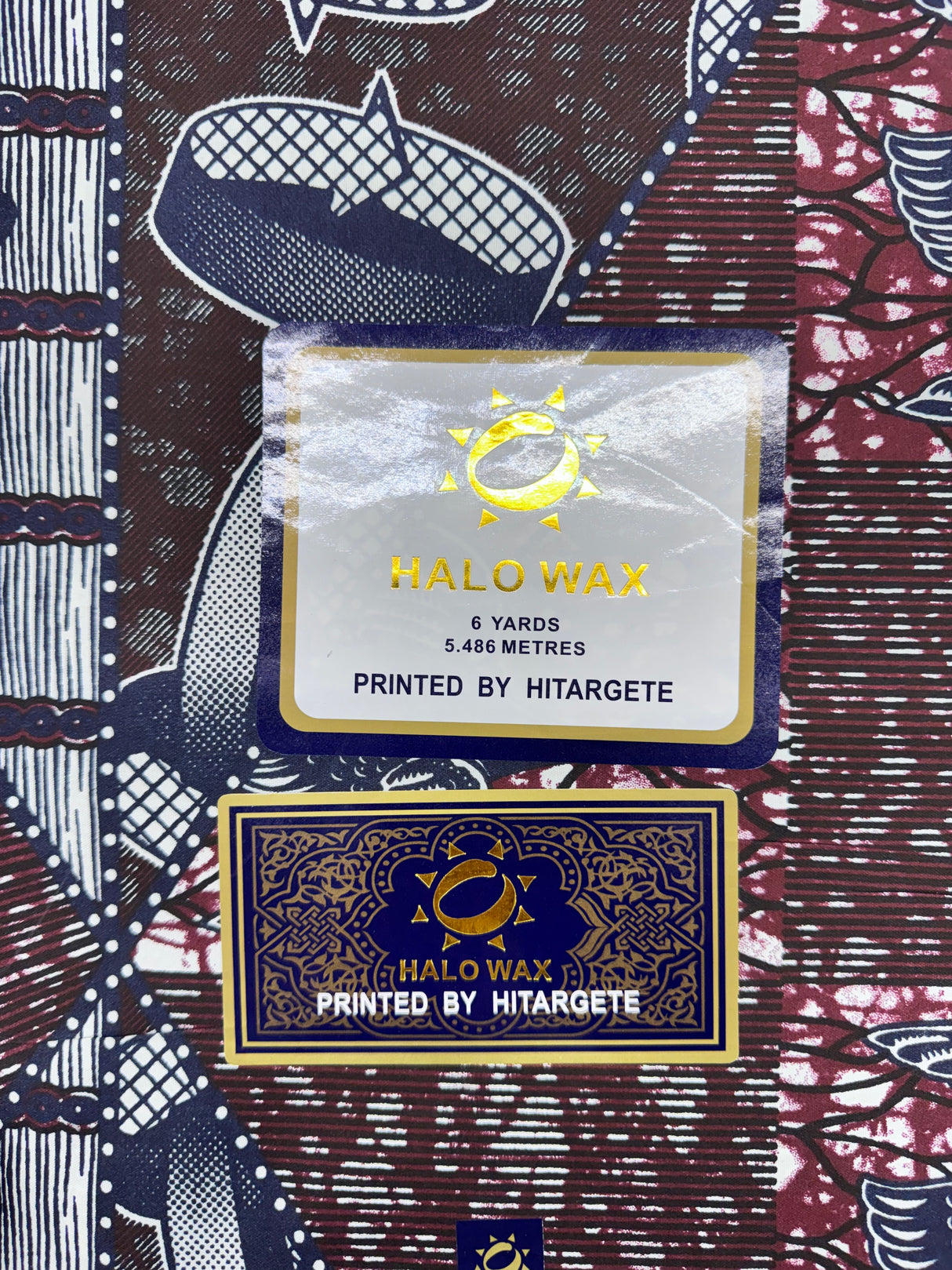 African Print Fabrics(6 Yards, 19 Styles), Ankara Tribal, Super Quality, By the Yard