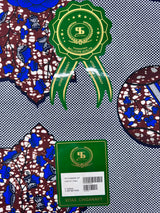 African Print Fabrics(6 Yards, 19 Styles), Ankara Tribal, Super Quality, By the Yard