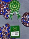African Print Fabrics(6 Yards, 19 Styles), Ankara Tribal, Super Quality, By the Yard