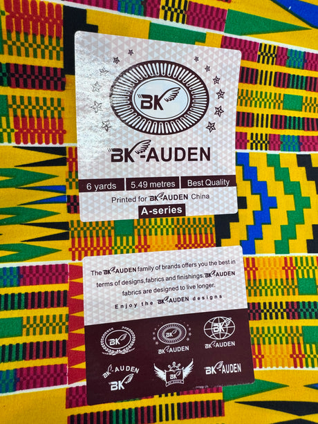 African Print Fabrics(6 Yards, 19 Styles), Ankara Tribal, Super Quality, By the Yard