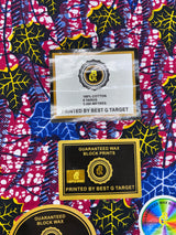 African Print Fabrics(6 Yards, 19 Styles), Ankara Tribal, Super Quality, By the Yard