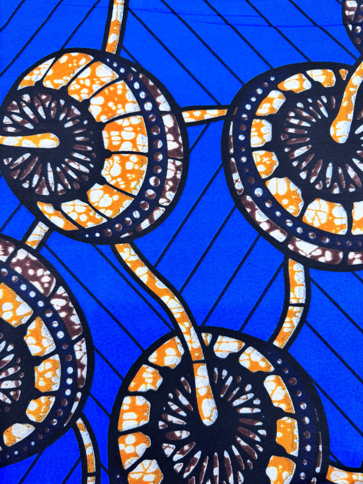 African Fabrics(6 Yards):  Ankara Tribal Print Fabric(#AFR15)