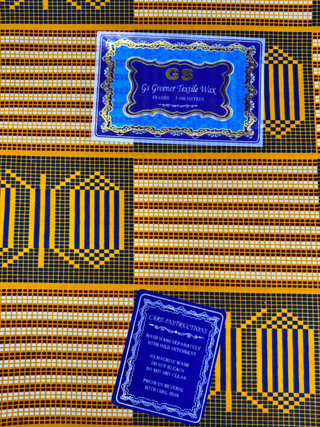 African Print Fabrics(6 Yards, 19 Styles), Ankara Tribal, Super Quality, By the Yard