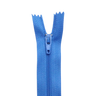 Plastic Normal Zippers: 24", Closed-End, All-Purpose, BLUE Shade