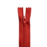 Plastic Normal Zippers: 18", Closed-End, All-Purpose, RED&PINK Shade