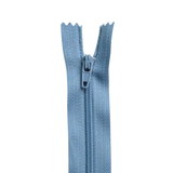 Plastic Normal Zippers: 18", Closed-End, All-Purpose, GRAY Shade