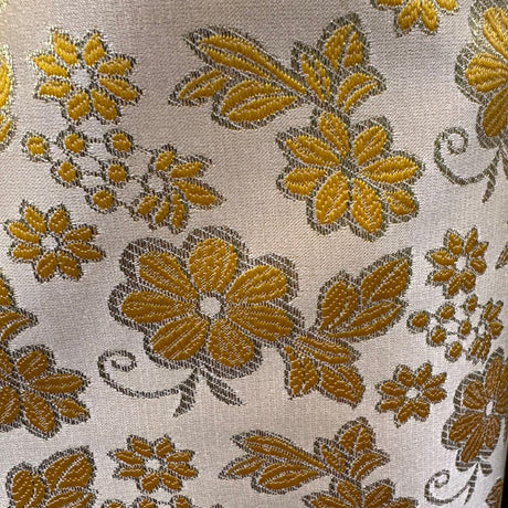 Luxurious Jacquard Brocade Fabric, Ornate Floral Vine Pattern(11 Types) - By the Yard