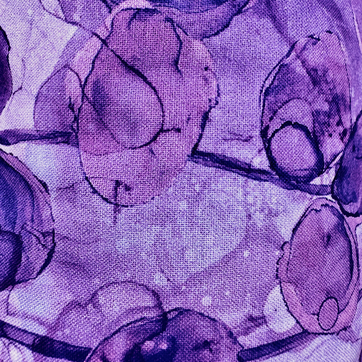 Cotton-Blend Fabric, Abstract Floral(3 Types) - By the Yard
