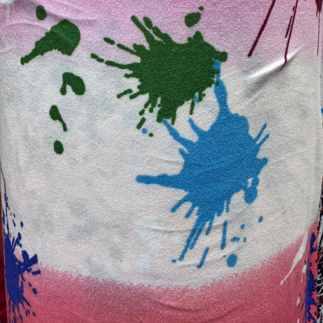 Jersey Knit Fabric, Street Art Splash Print(4 Styles) - By the Yard