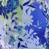 Chiffon Fabric, Abstract Artistic Floral Print(10 Styles) - By the Yard