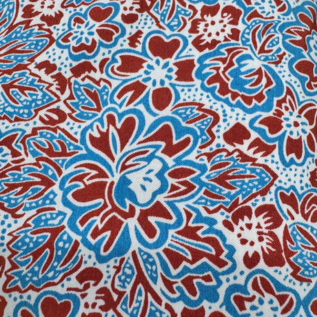 Cotton Poly Blend Fabric, Botanical Floral(2 Styles) - By the Yard