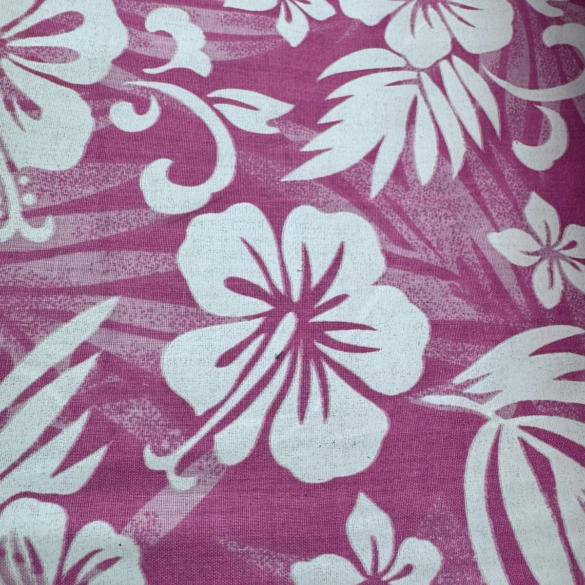 Cotton-Blend Fabric, Large-Scale Hibiscus Tropical, Hawaiian Floral(3 Styles) - By the Yard