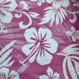 Cotton-Blend Fabric, Large-Scale Hibiscus Tropical, Hawaiian Floral(3 Styles) - By the Yard