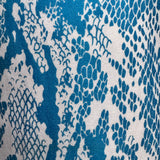 Cotton-Blend Fabric, Snake Skin Pattern Print(3 Colors) - By the Yard