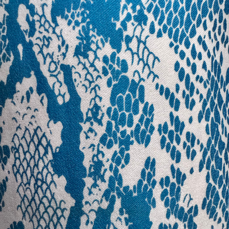 Cotton-Blend Fabric, Snake Skin Pattern Print(3 Colors) - By the Yard