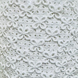 Cotton-Blend Fabric, Eyelet Raised Embroidery(2 Colors) - By the Yard