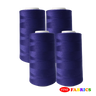 Sewing Threads: 1 Pack(4 Spools), 5000 Yds/Spool, All-Purpose, 22 Colors, Neutral/Blue Shades