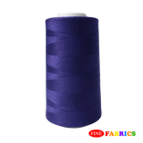 Sewing Threads: 5,000 Yards: All-Purpose: 100% Polyester: Tex24: 22 Colors(W/B, Neutral/Blue Shades): Single/Pack