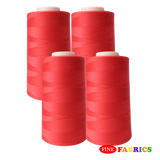 Sewing Threads: 5,000 Yards: All-Purpose: 100% Polyester: Tex24: 17 Colors(Red/Purple Shade): Single/Pack