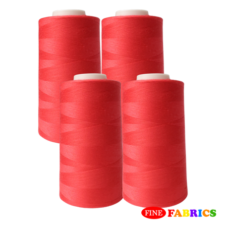 Sewing Threads: 5,000 Yards: All-Purpose: 100% Polyester: Tex24: 17 Colors(Red/Purple Shade): Single/Pack