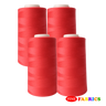 Sewing Threads: 1 Pack(4 Spools), 5000 Yds/Spool, All-Purpose, 22 Colors, Red/Purple Shades