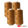 Sewing Threads: 1 Pack(4 Spools), 5000 Yds/Spool, All-Purpose, 22 Colors, Green/Yellow Shades