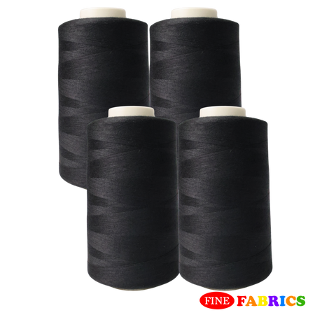 Sewing Threads: 5,000 Yards: All-Purpose: 100% Polyester: Tex24: 22 Colors(W/B, Neutral/Blue Shades): Single/Pack