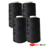 Sewing Threads: 1 Pack(4 Spools), 5000 Yds/Spool, All-Purpose, 22 Colors, Neutral/Blue Shades