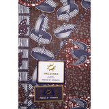 African Fabrics(6 Yard):  Ankara Tribal Print Fabric(#AFR01)