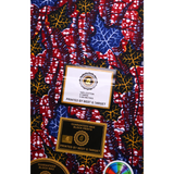 African Fabrics(6 Yard):  Ankara Tribal Print Fabric(#AFR07)
