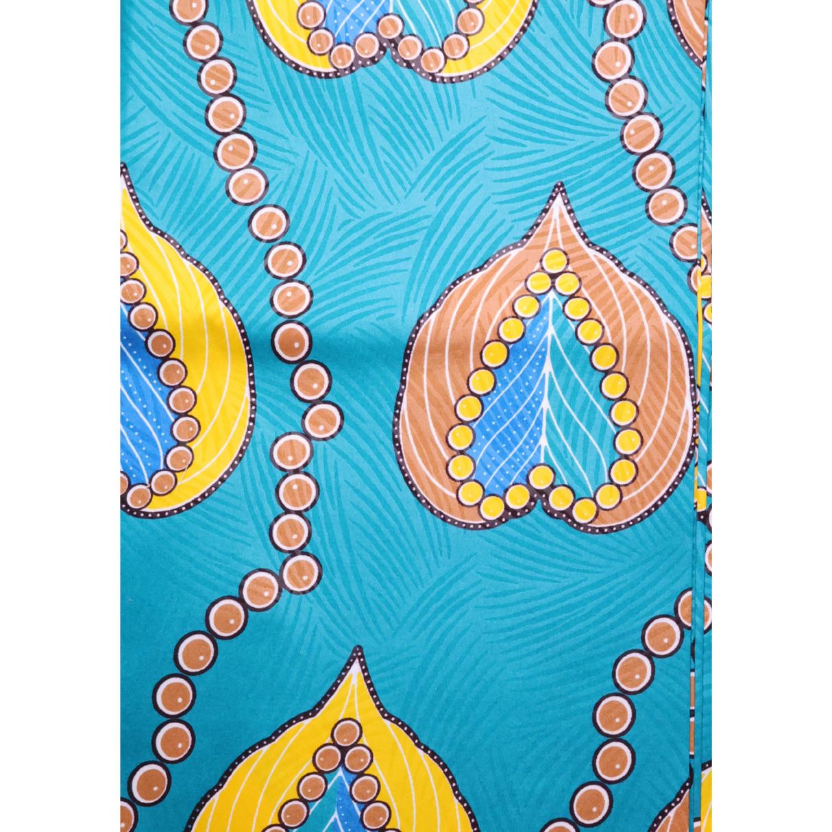 African Fabrics(6 Yard):  Ankara Tribal Print Fabric(#AFR06)
