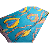 African Fabrics(6 Yard):  Ankara Tribal Print Fabric(#AFR06)