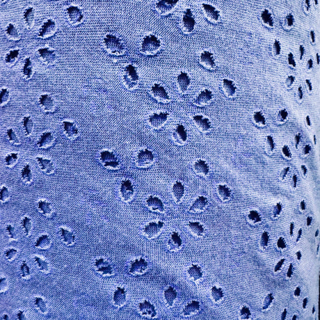 Stretch Eyelet Knit Fabric(8 Colors) - By the Yard