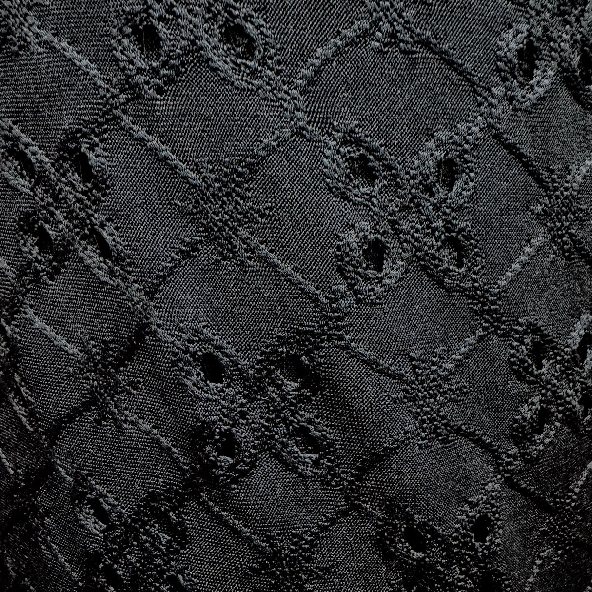 Stretch Eyelet Knit Fabric(8 Colors) - By the Yard