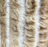 Faux Fur Fabric, Soft Touch, Long Pile, Single & Mixed Color (15 Types) - By the Yard