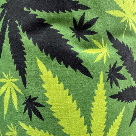 Polyester Fabric, Green Leaf Print(5 Styles) - By the Yard