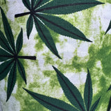 Polyester Fabric, Green Leaf Print(5 Styles) - By the Yard