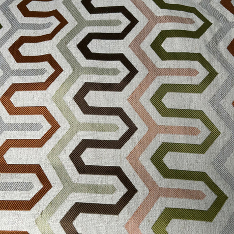 Textured Woven Upholstery Fabric, Geometric Chevron Weave Pattern (4 Styles) - By the Yard