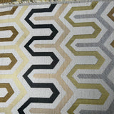 Textured Woven Upholstery Fabric, Geometric Chevron Weave Pattern (4 Styles) - By the Yard