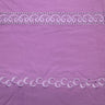 Embroidery Lace Cotton-Poly Fabric, 9 Colors, Different Patterns - By the Yard